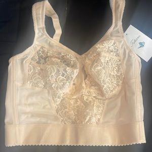 NEW Tatiana Long Line Slimming nude Corset Bra